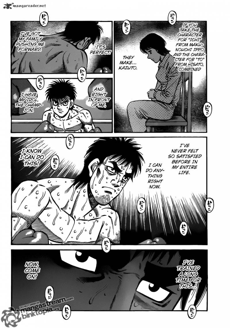 Hajime no Ippo: Fighting Spirit, Chapter 935 image 14